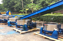 電鍍工業離心脫水機的工作原理